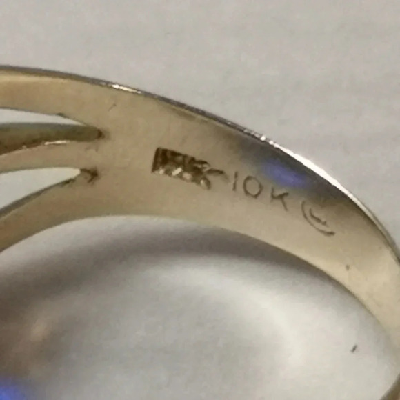 Vintage Baha'i  10k Signet Ring - Picture 3 of 3